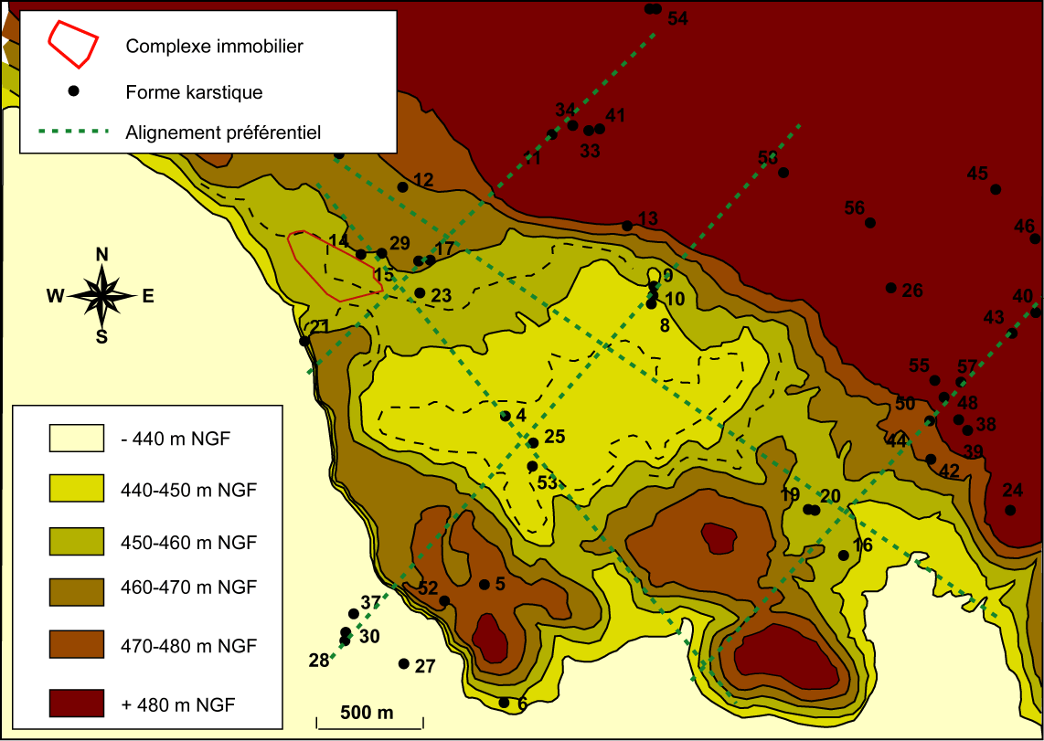 Carte géomorphologique